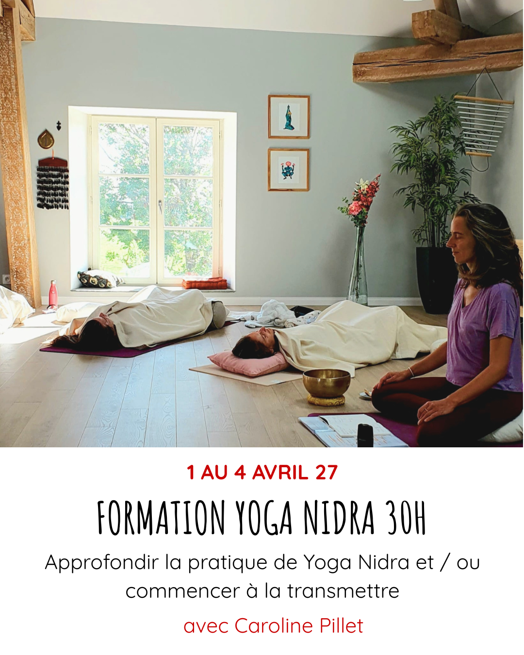 Joia, Formation avancée Yoga Nidra 30h