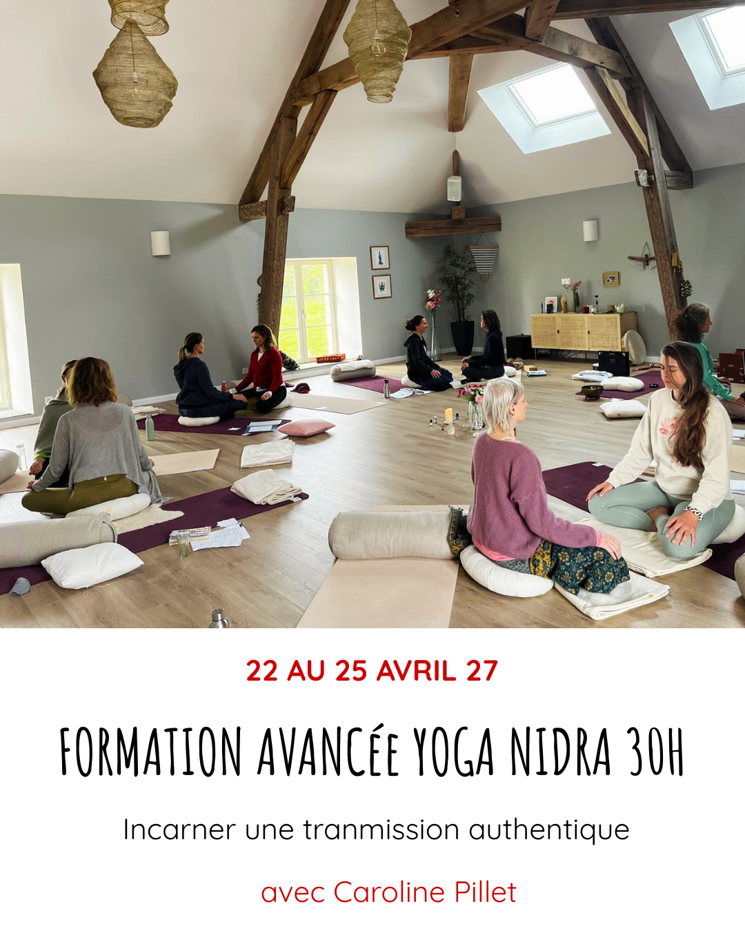 Joia, Formation avancée Yoga Nidra 30h